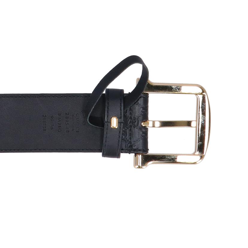 GUCCI グッチ/マイクログッチシマ/レザーベルト/281548//サイズ:82-92/ABランク/91