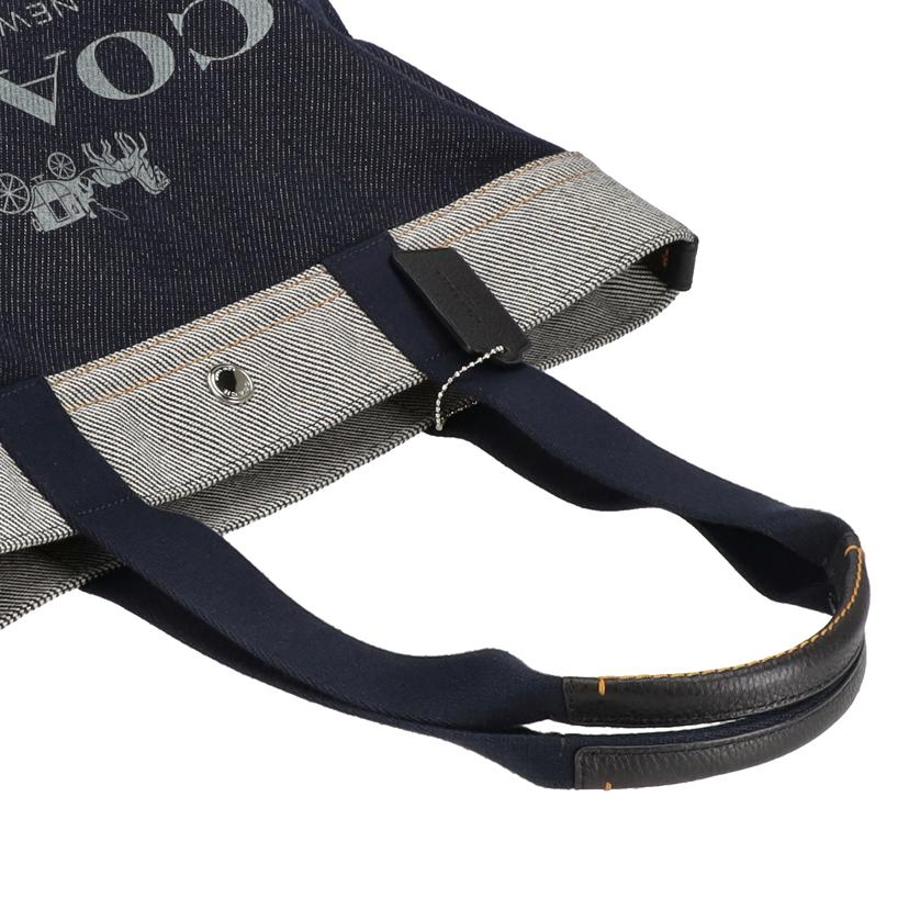 COACH コーチ/ウォッシュドデニムキャンバストート/F39904//A20**/Aランク/09