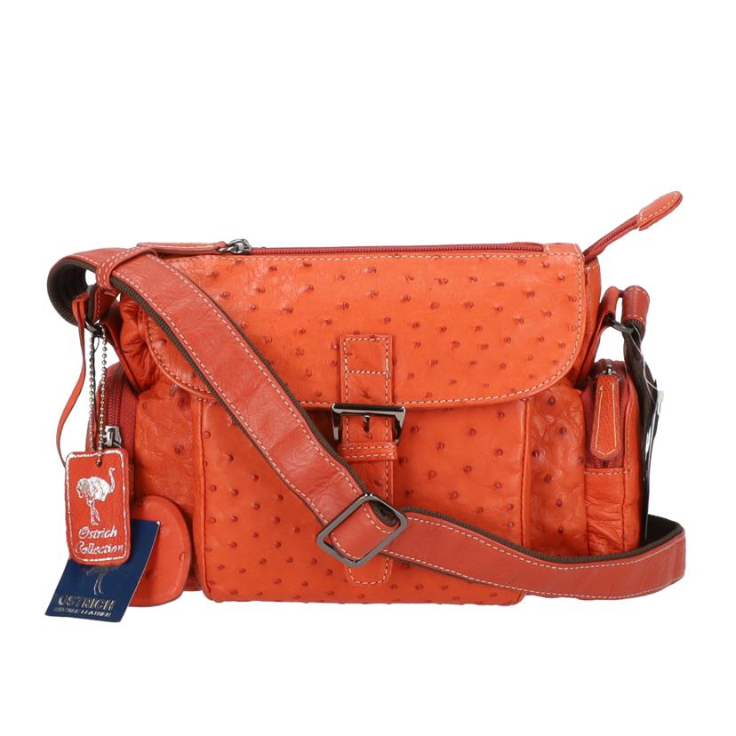 OSTRICH オースチリッチ/OSTRICH GENUINE LEATHER ショルダーバッグ//Aランク/78