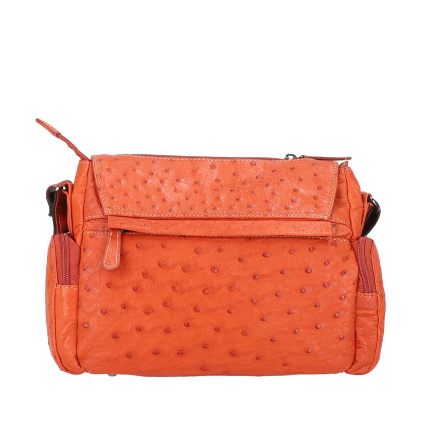 OSTRICH オースチリッチ/OSTRICH GENUINE LEATHER ショルダーバッグ//Aランク/78