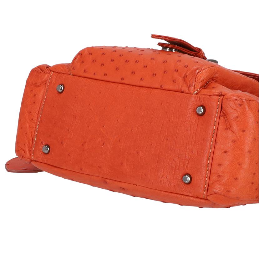 OSTRICH オースチリッチ/OSTRICH GENUINE LEATHER ショルダーバッグ//Aランク/78