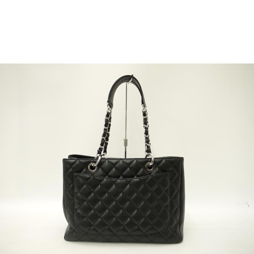 CHANEL シャネル/マトラッセキャビアスキンGSTトート/ブラック/A50995//135***********/Aランク/69