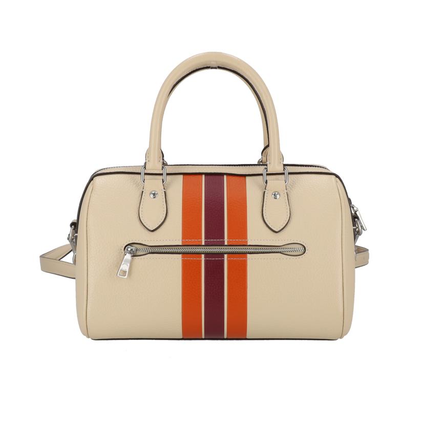 COACH コーチ/ローアンサッチェルバッグ/ストライプ/2025モデル/CA070//B25**/SAランク/91