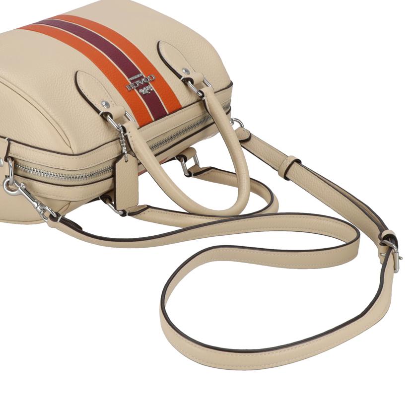 COACH コーチ/ローアンサッチェルバッグ/ストライプ/2025モデル/CA070//B25**/SAランク/91
