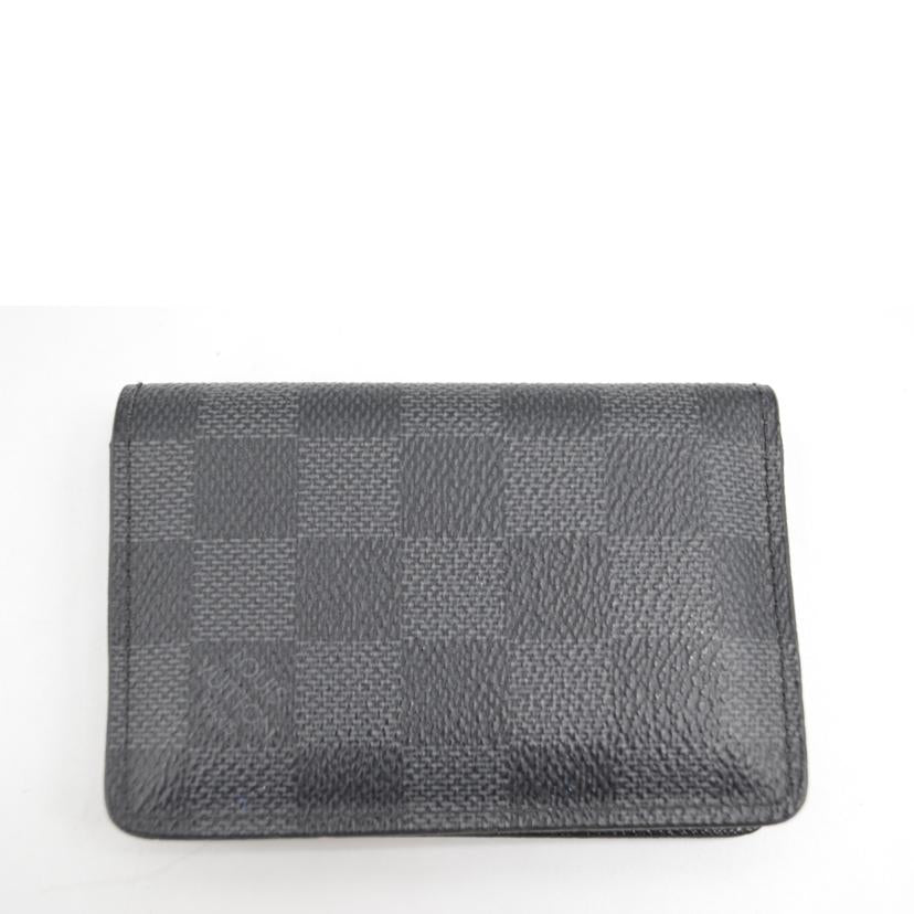 LV ルイヴィトン/オーガナイザー・ドゥ・ポッシュ/ダミエ/グラフィット/N63075//CT5***/ABランク/89