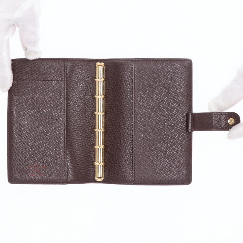 LV ルイ・ヴィトン/アジェンダPM/ダミエ/エベヌ/R20700//CA0***/ABランク/78