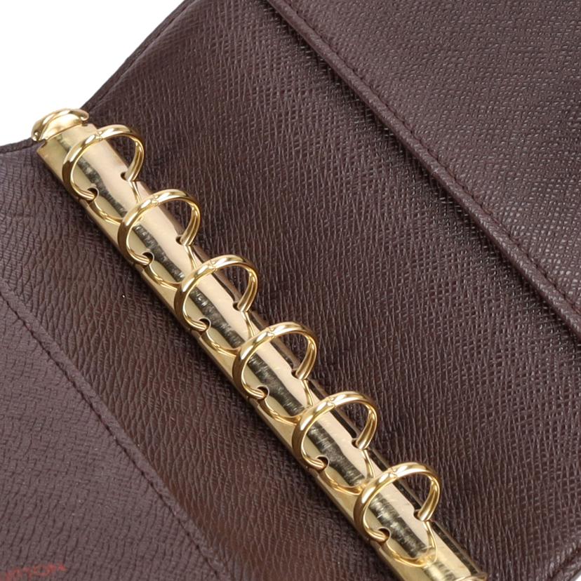 LV ルイ・ヴィトン/アジェンダPM/ダミエ/エベヌ/R20700//CA0***/ABランク/78