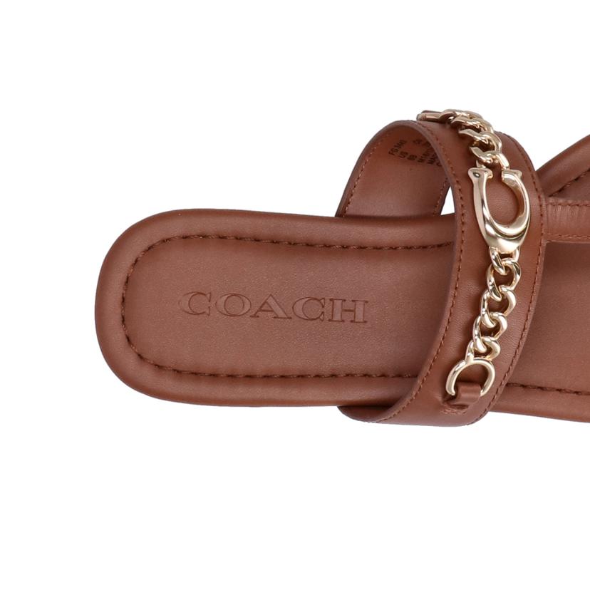 COACH コーチ/ジャクリンチェーンサンダル/FG3443//Aランク/94