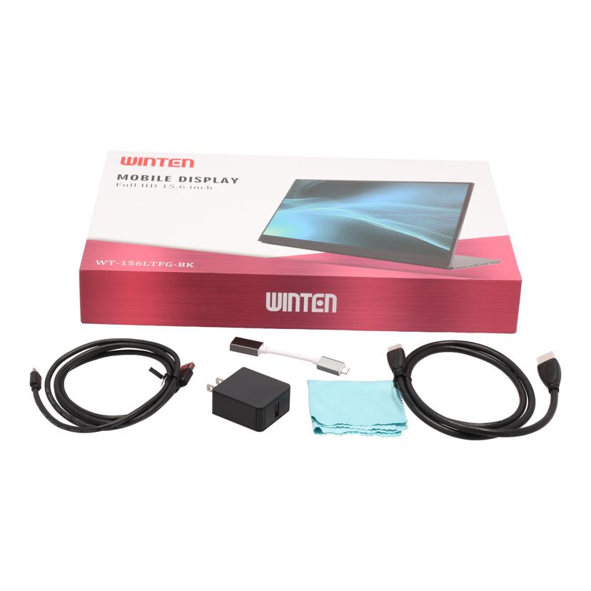 WINTEN ウィンテン/モバイルモニター(タッチパネル)/WT-156LTFG-BK//21230017/Bランク/62
