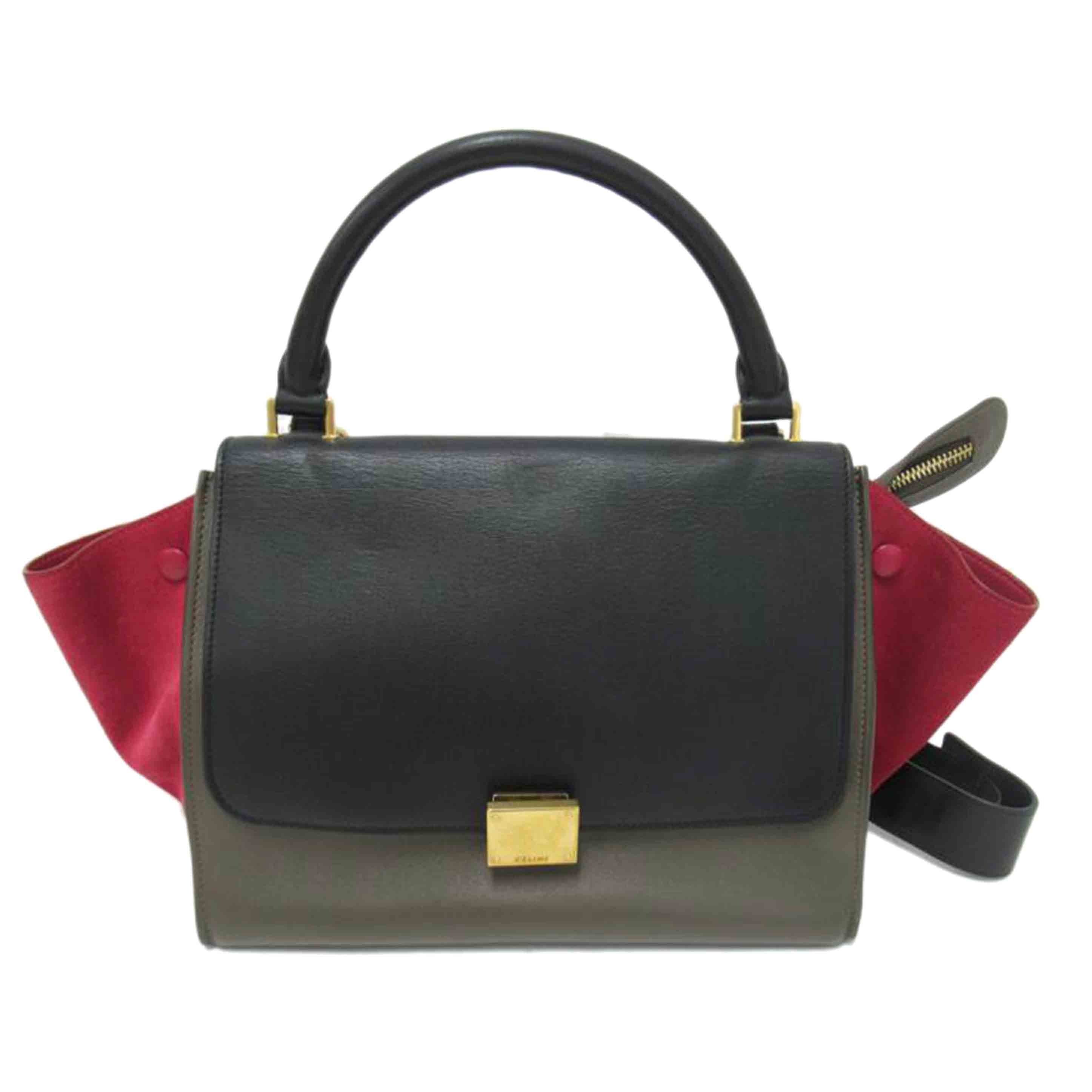 CELINE/ 2wayレザー//ABランク/63