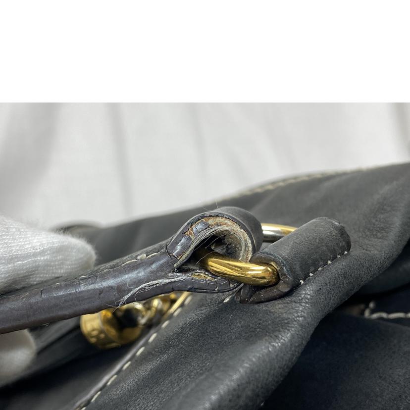 LOEWE ロエベ/マドリード アナグラム フリンジトートバッグ/WS14474//340***/Bランク/52