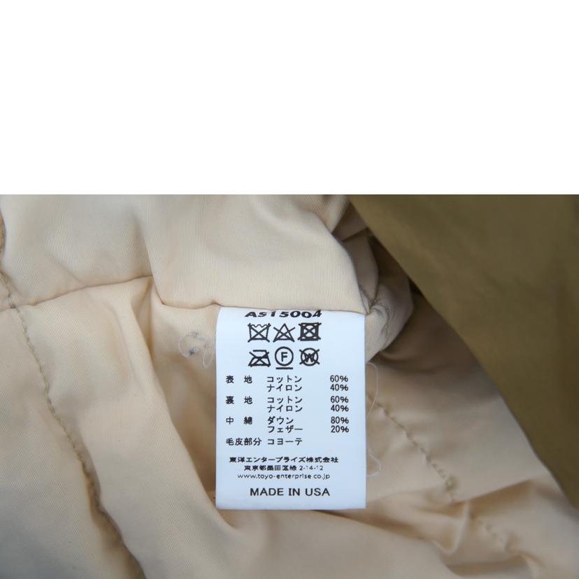 ALASKA SLEEPING BAG アラスカスリーピングバッグ/ダウンジャケット/AS15004//Bランク/67