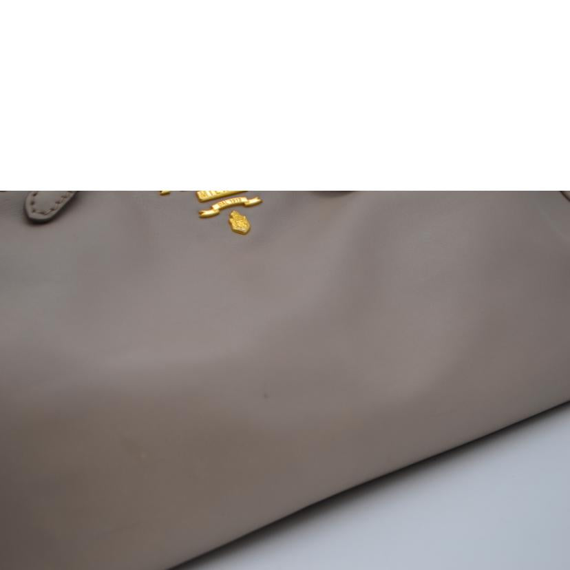 PRADA プラダ/ソフトカーフ2wayレザーハンド/パミス/BN2243//25/Bランク/89