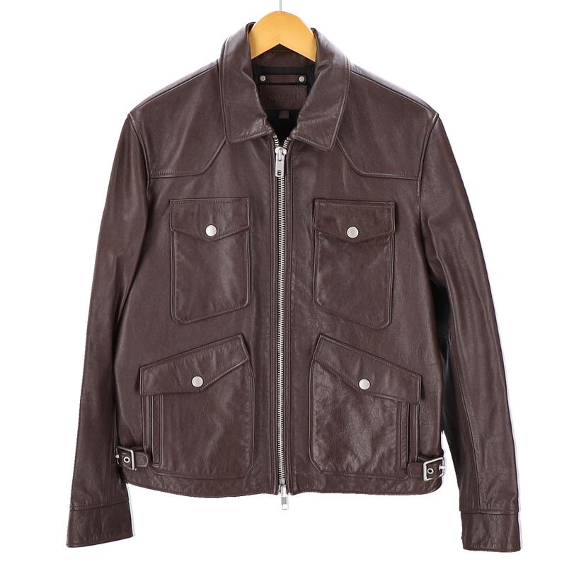 COACH コーチ/レザージャケット/BRN//ABランク/94