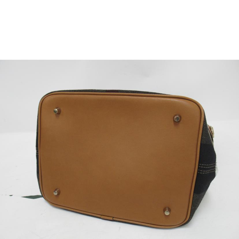 BURBERRY/キャンバスハンド ハンドバッグ/キャンバス//Aランク/63