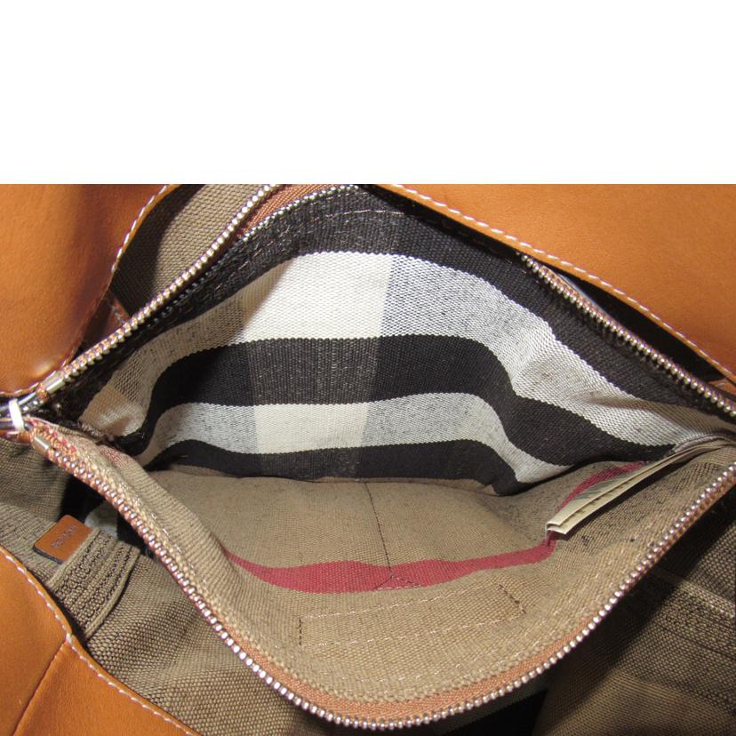 BURBERRY/キャンバスハンド ハンドバッグ/キャンバス//Aランク/63