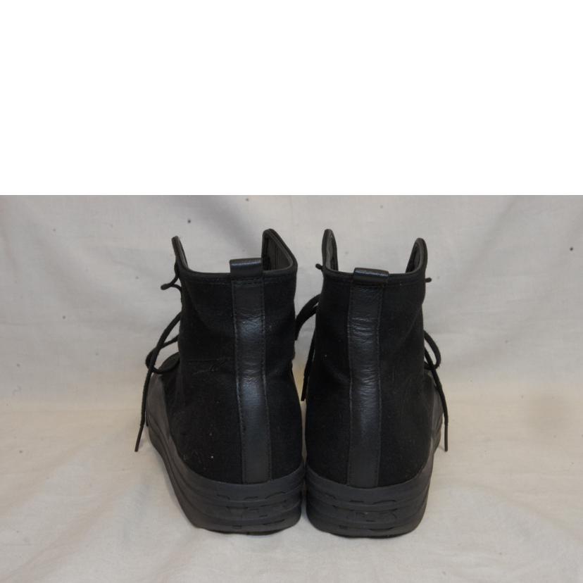 Y-3/Yohji Yamamotoロゴハイカットキャンバススニーカーブラック/EH1385//ABランク/92