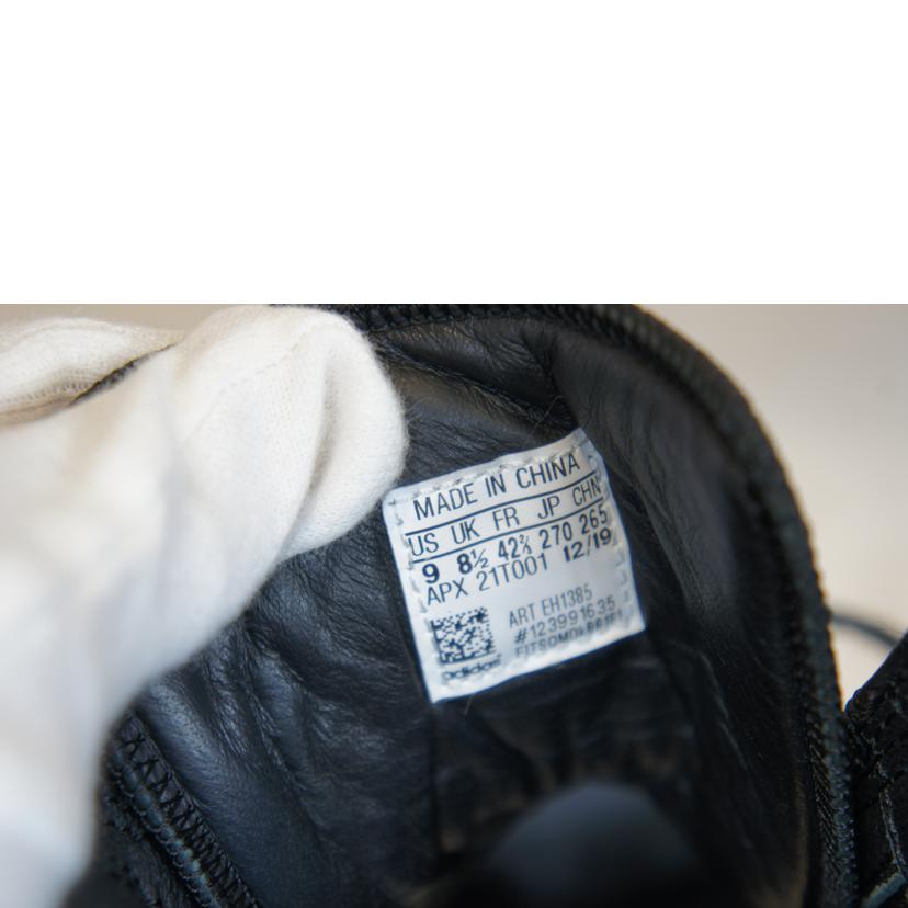 Y-3/Yohji Yamamotoロゴハイカットキャンバススニーカーブラック/EH1385//ABランク/92