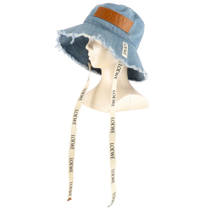 LOEWE ロエベ/パウラズイビザ/フィッシャーマンデニムハット/K820HF1X26//サイズ:57/Aランク/91