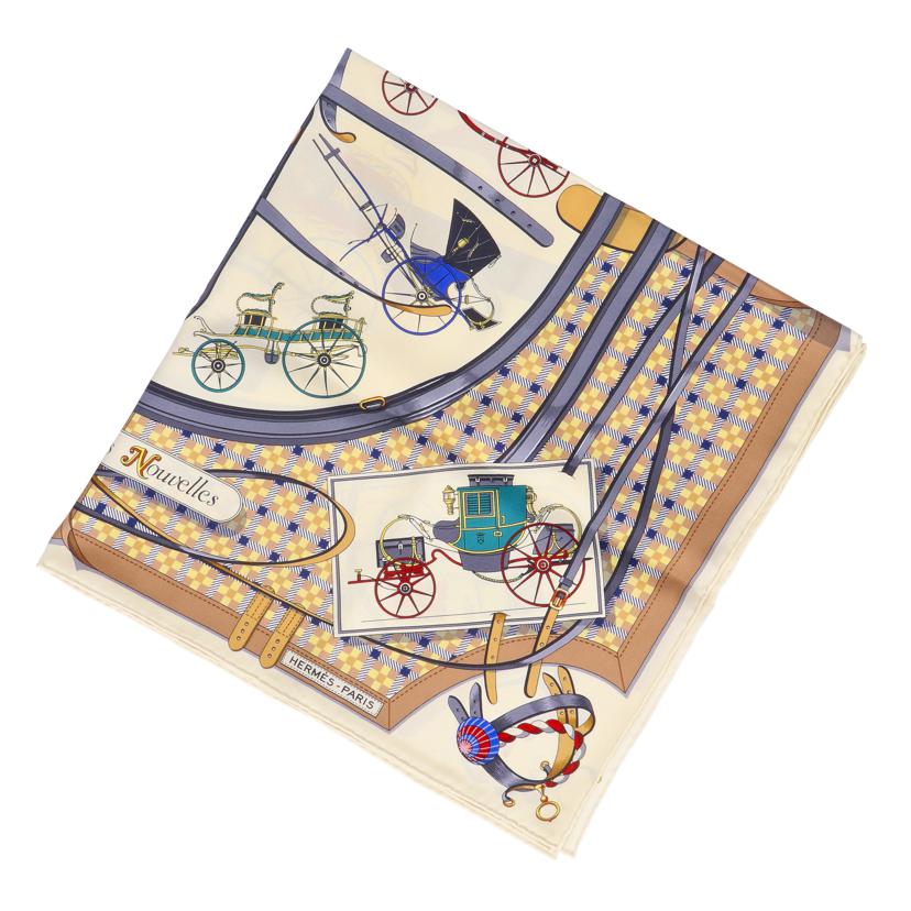 HERMES エルメス/カレ70/馬車の返還//SAランク/75