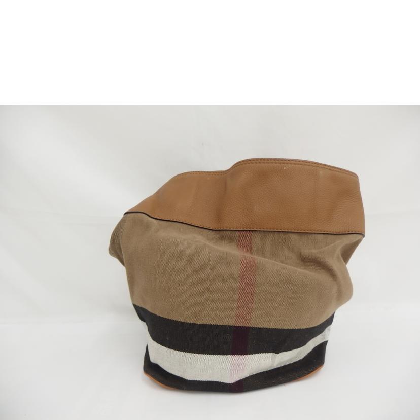 BURBERRY バーバリー/ノバチェック巾着ショルダー//Bランク/82