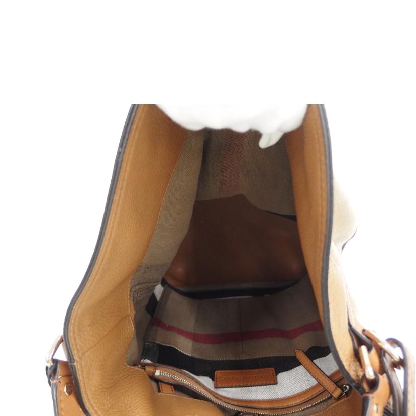 BURBERRY バーバリー/ノバチェック巾着ショルダー//Bランク/82