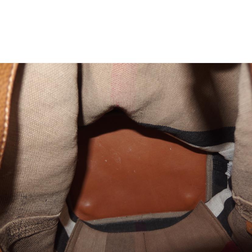 BURBERRY バーバリー/ノバチェック巾着ショルダー//Bランク/82