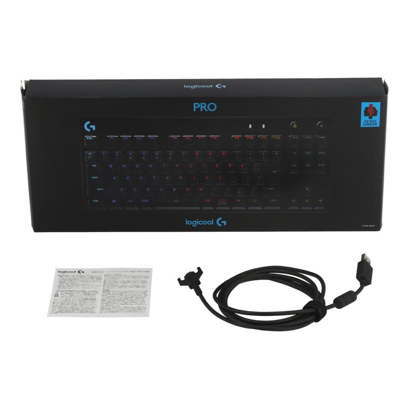 Logicool ロジクール/ゲーミングキーボード/G PRO /G-PKB-002LN//2344MR1273F8/Bランク/69