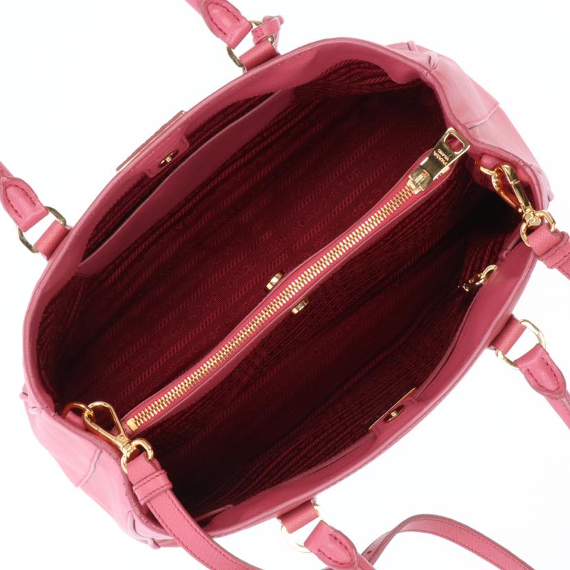 PRADA プラダ/サフィアーノ2Wayハンド/TAMARIS/BN1874//173/ABランク/75