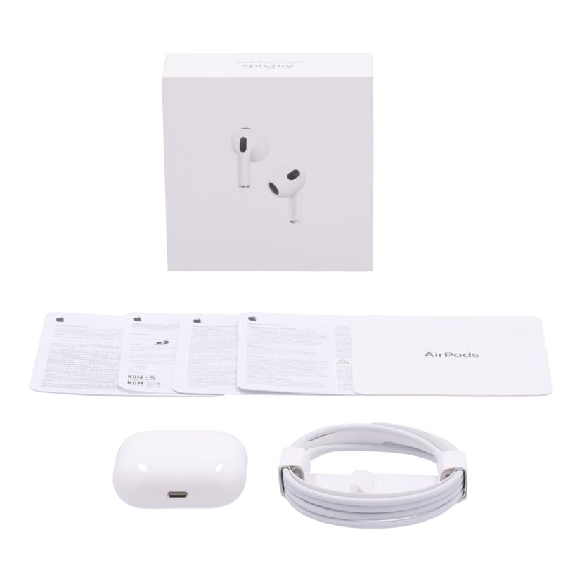 Apple アップル /AirPods(第3世代 Lightning)/MPNY3J/A//T524MY30W4/ABランク/67