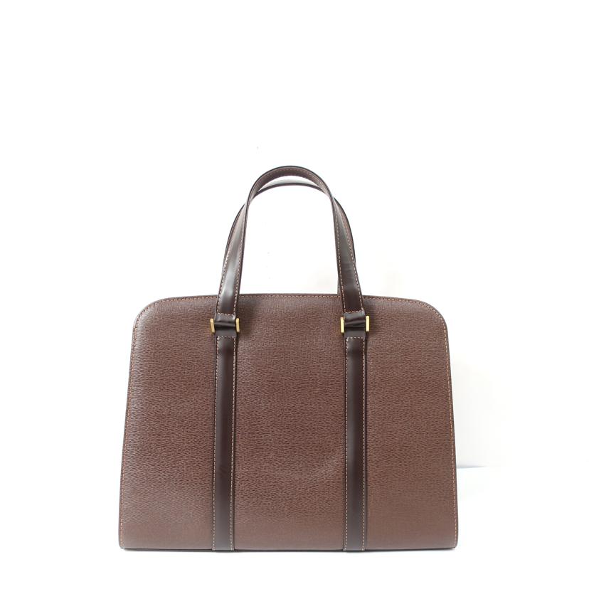 Burberry バーバリー/ノバチェック/レザーハンドバッグ ブラウン//SAランク/65