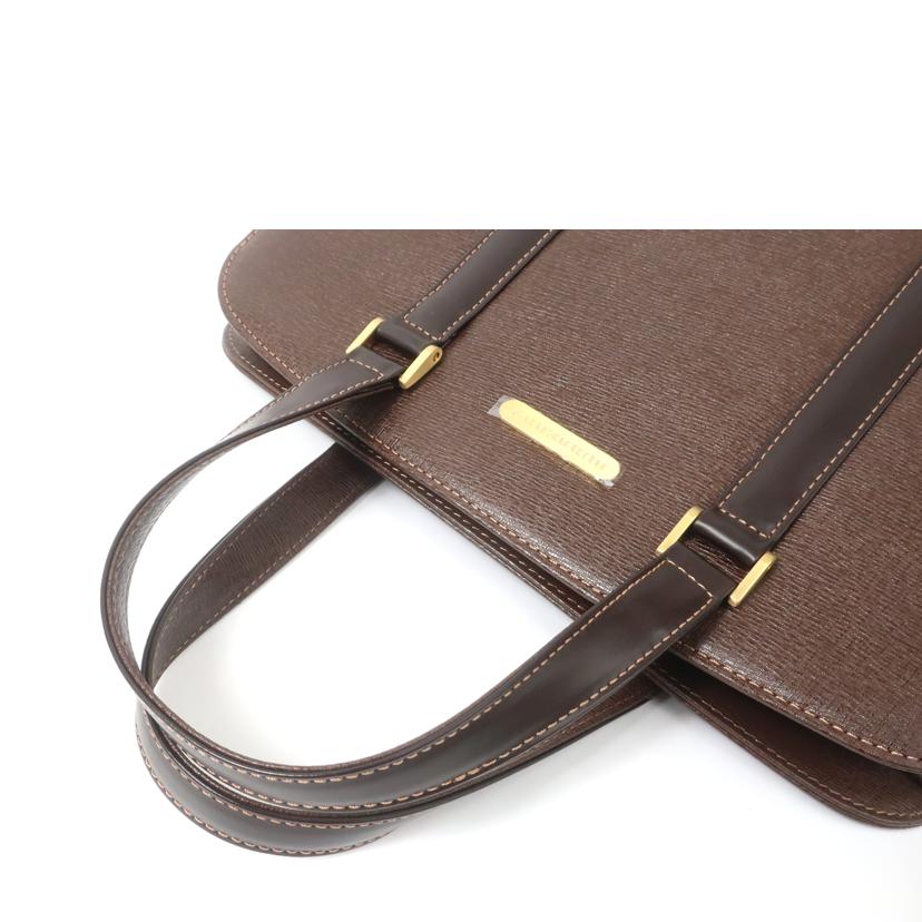Burberry バーバリー/ノバチェック/レザーハンドバッグ ブラウン//SAランク/65