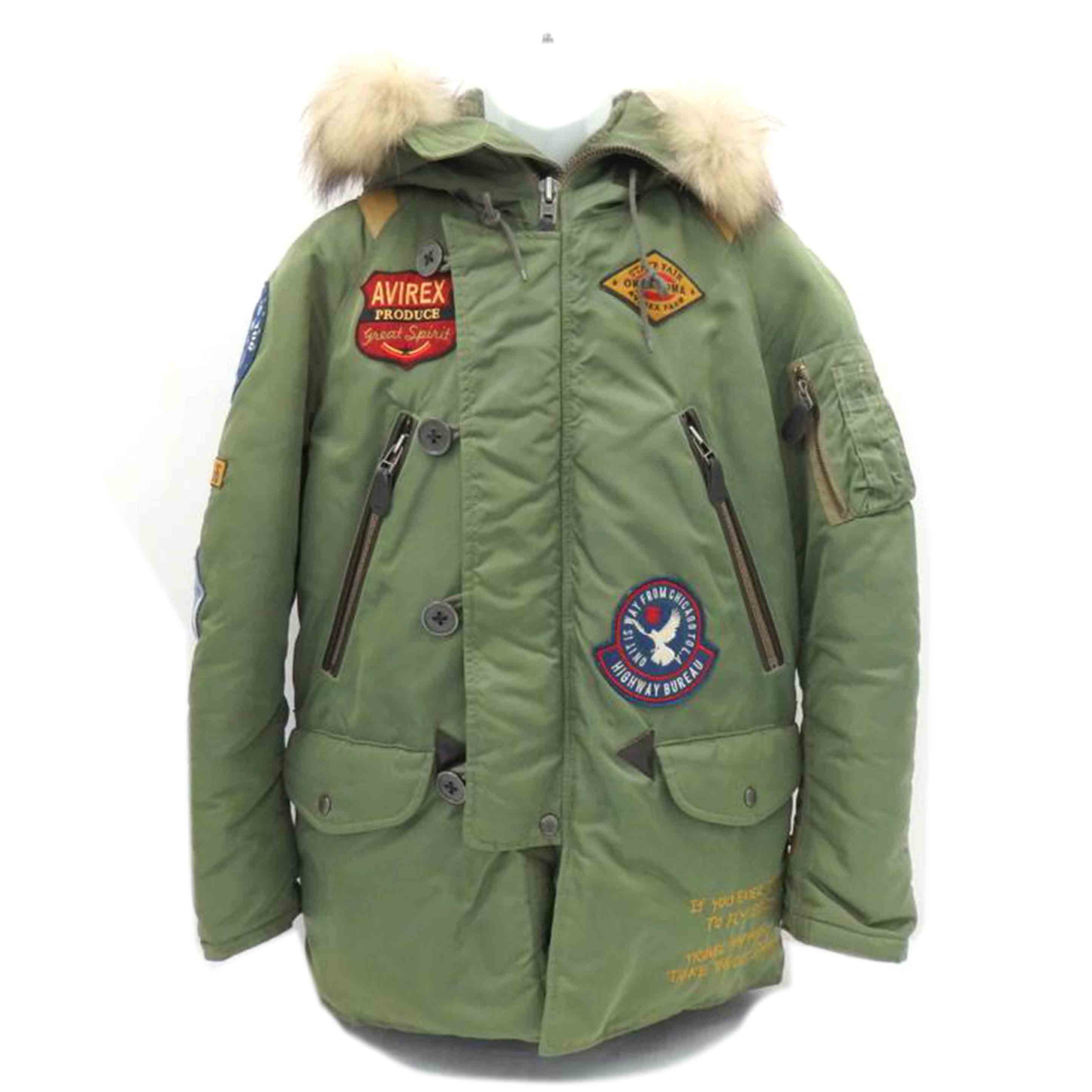 上野商会/AVIREX N-3B/6122044//Bランク/77