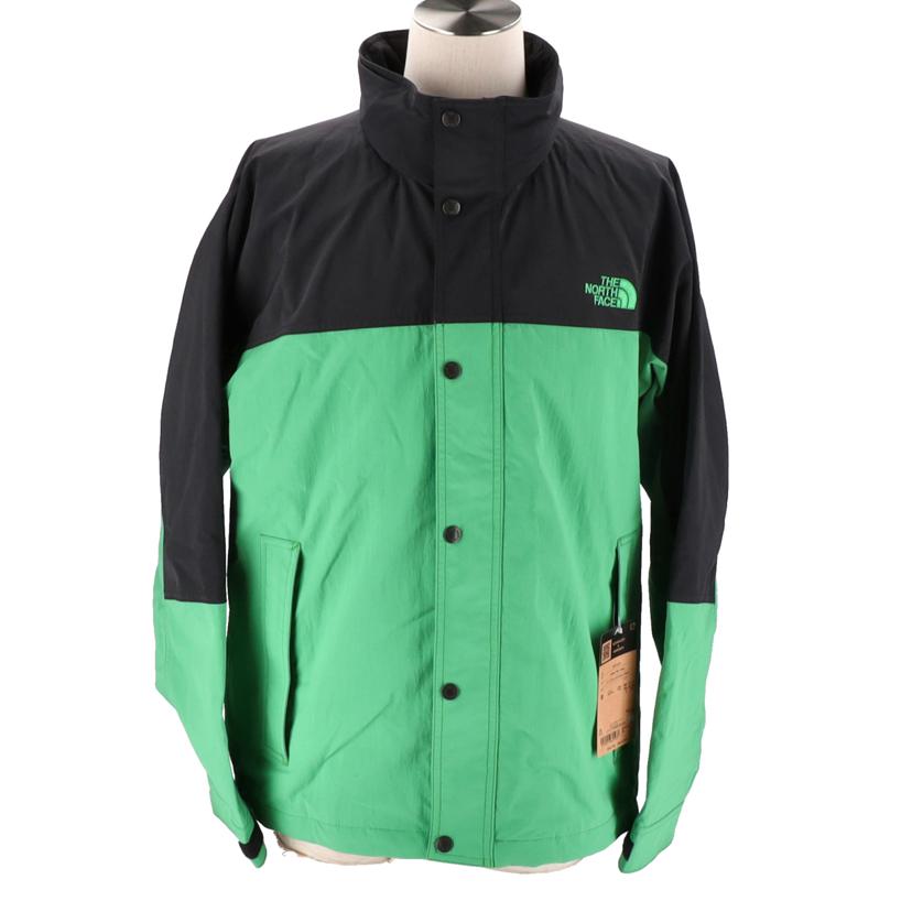 THE NORTH FACE ザ・ノースフェイス/Hydrena Wind Jacket/L/ブラック×グリーン/NP72131//SAランク/01
