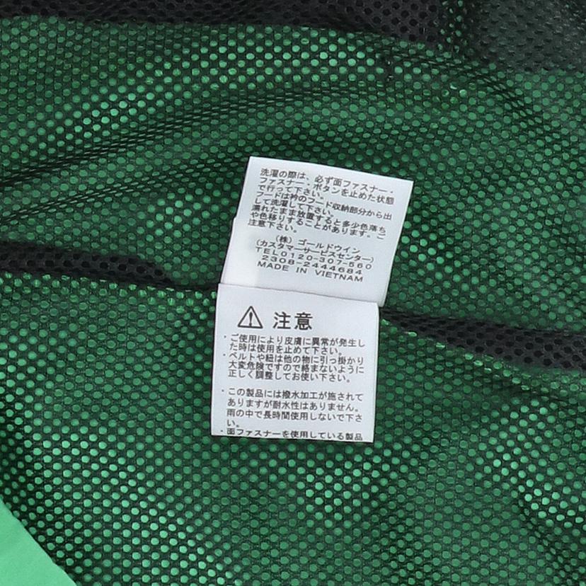 THE NORTH FACE ザ・ノースフェイス/Hydrena Wind Jacket/L/ブラック×グリーン/NP72131//SAランク/01