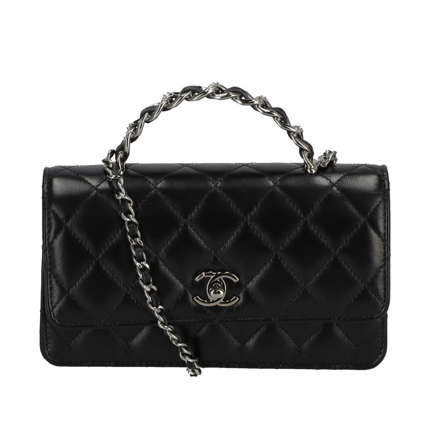 CHANEL シャネル/トップハンドルチェーンウォレット/2023-2024//A15*****/SAランク/91