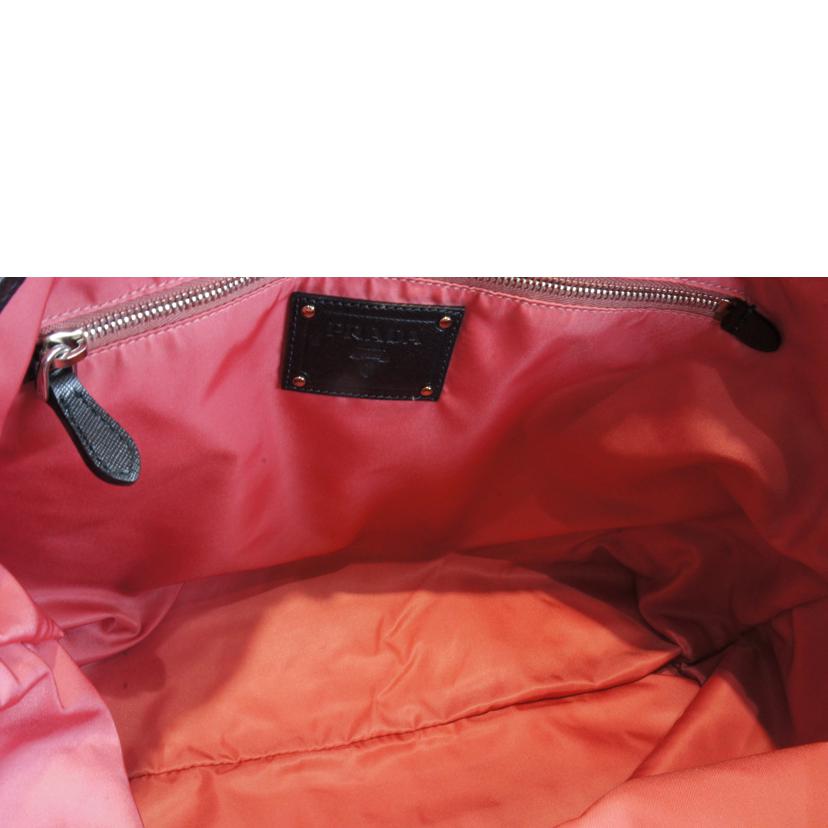 PRADA プラダ/ナイロンスイングトートブラック//180/Aランク/92