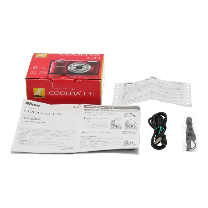 Nikon ニコン /デジタルカメラ/COOLPIX L31//21002470/Bランク/05