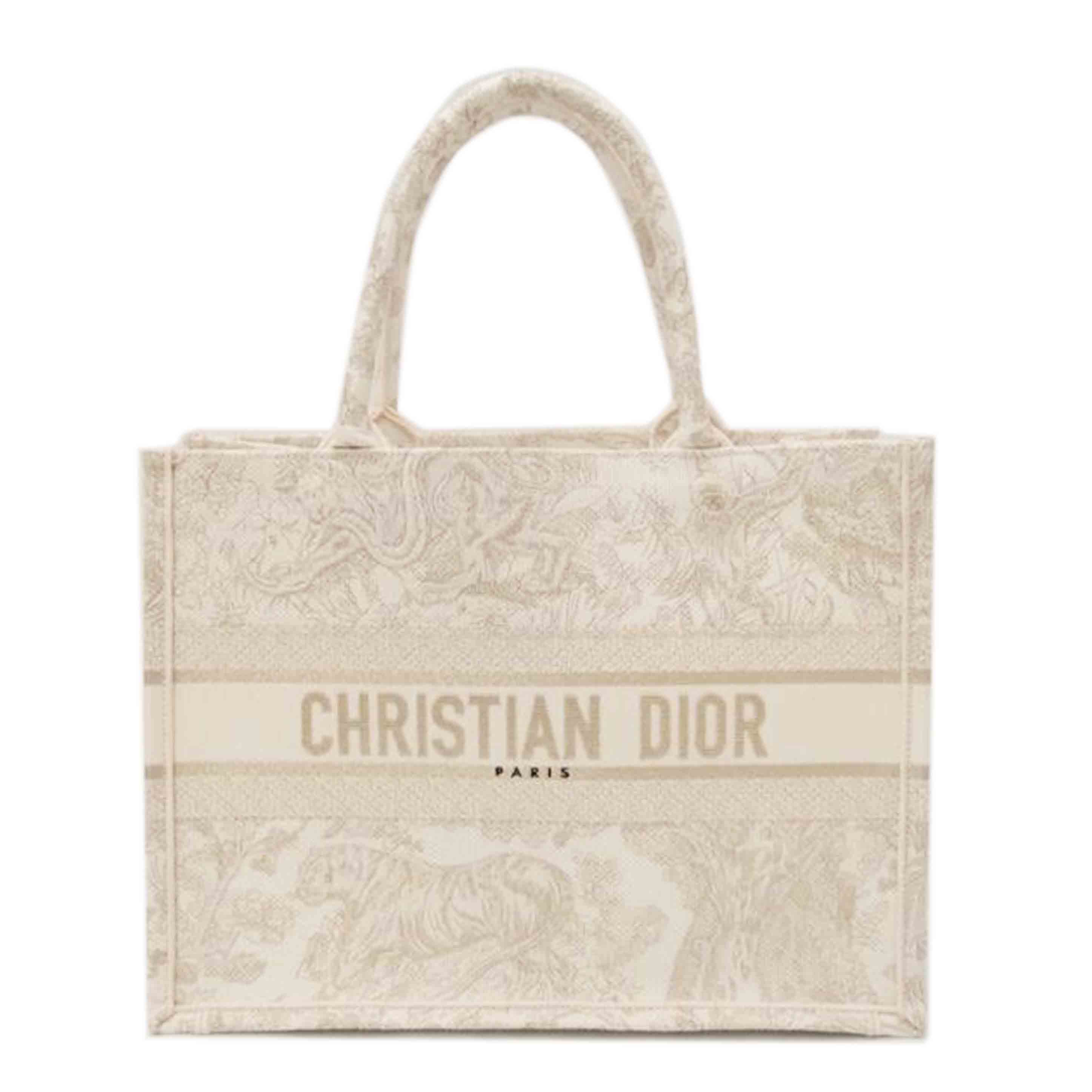 ChristianDior クリスチャンディオール/エンブロイダリーオブリークブックトートミディアム/M1296ZTQ0 //50-*******/SAランク/69