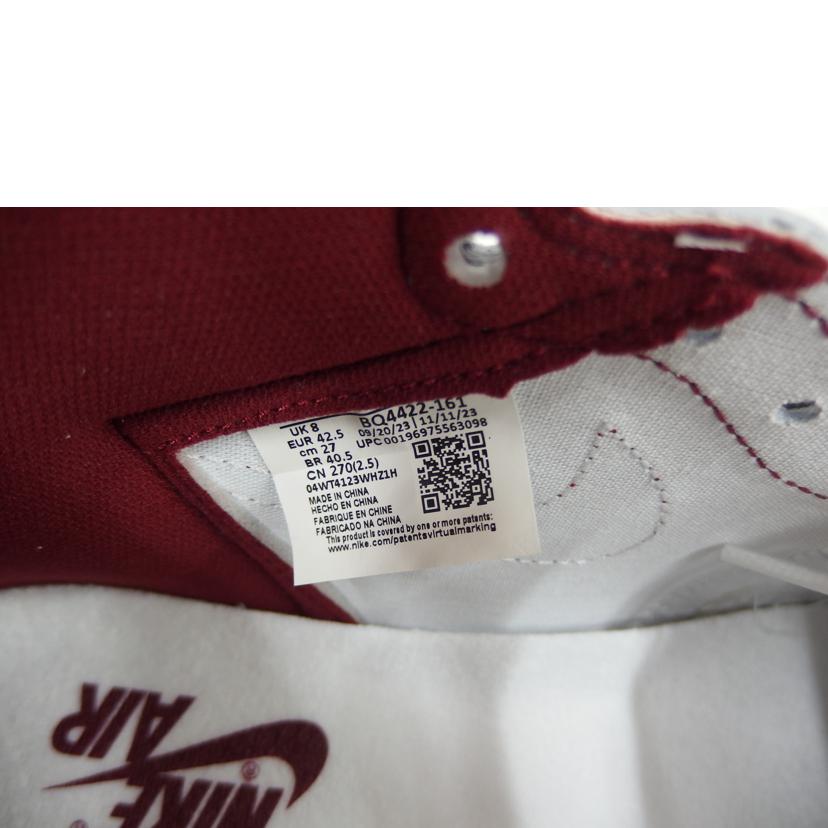 NIKE ナイキ/AJ1 HIGH 85 メタリックバーガンディ/BQ4422-161//SAランク/82