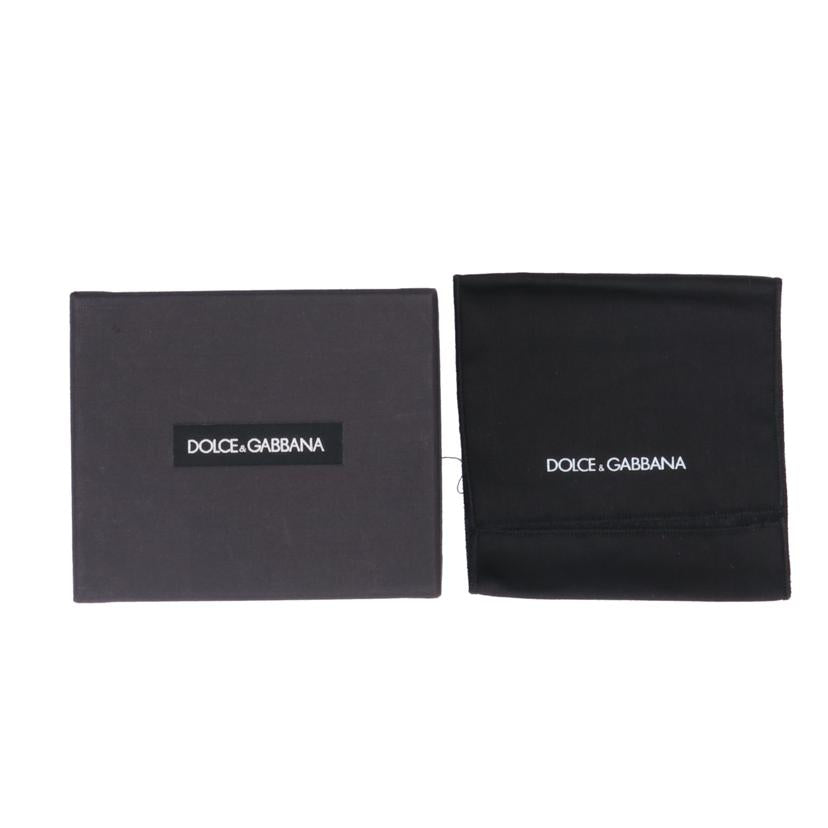 D&G ドルチェアンドガッパーナ/レザーマネークリップ付きカードケース//ABランク/78