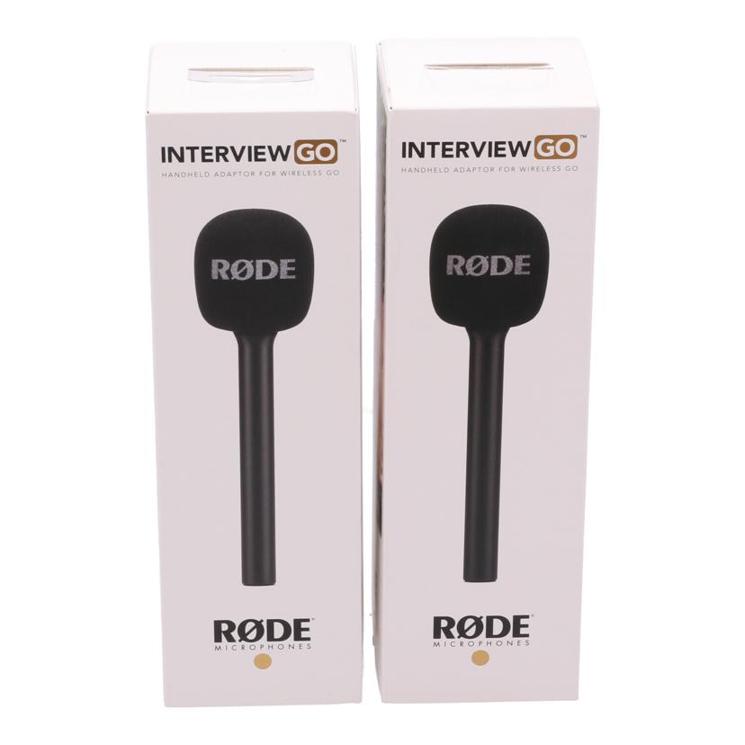 RODE ロード /マイク変換アダプター2本セット/INTERVIEW GO//JAN0698813006700/Bランク/82