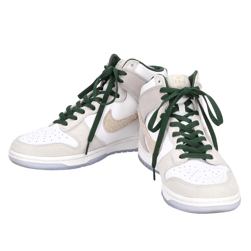 NIKE ナイキ/ダンクハイ PRM"ゴールドマウンテン"/FD0776-100//00196155525564/ABランク/85