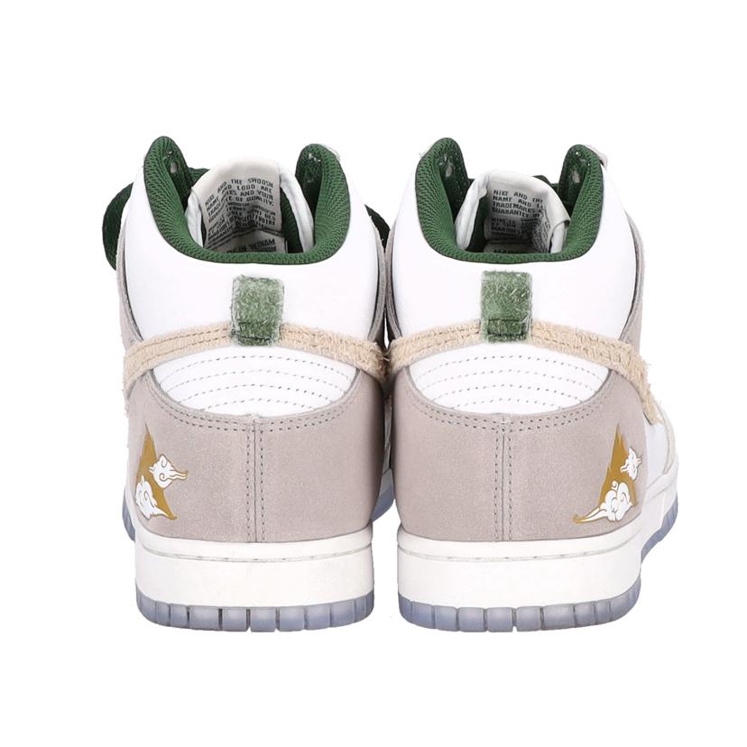 NIKE ナイキ/ダンクハイ PRM"ゴールドマウンテン"/FD0776-100//00196155525564/ABランク/85