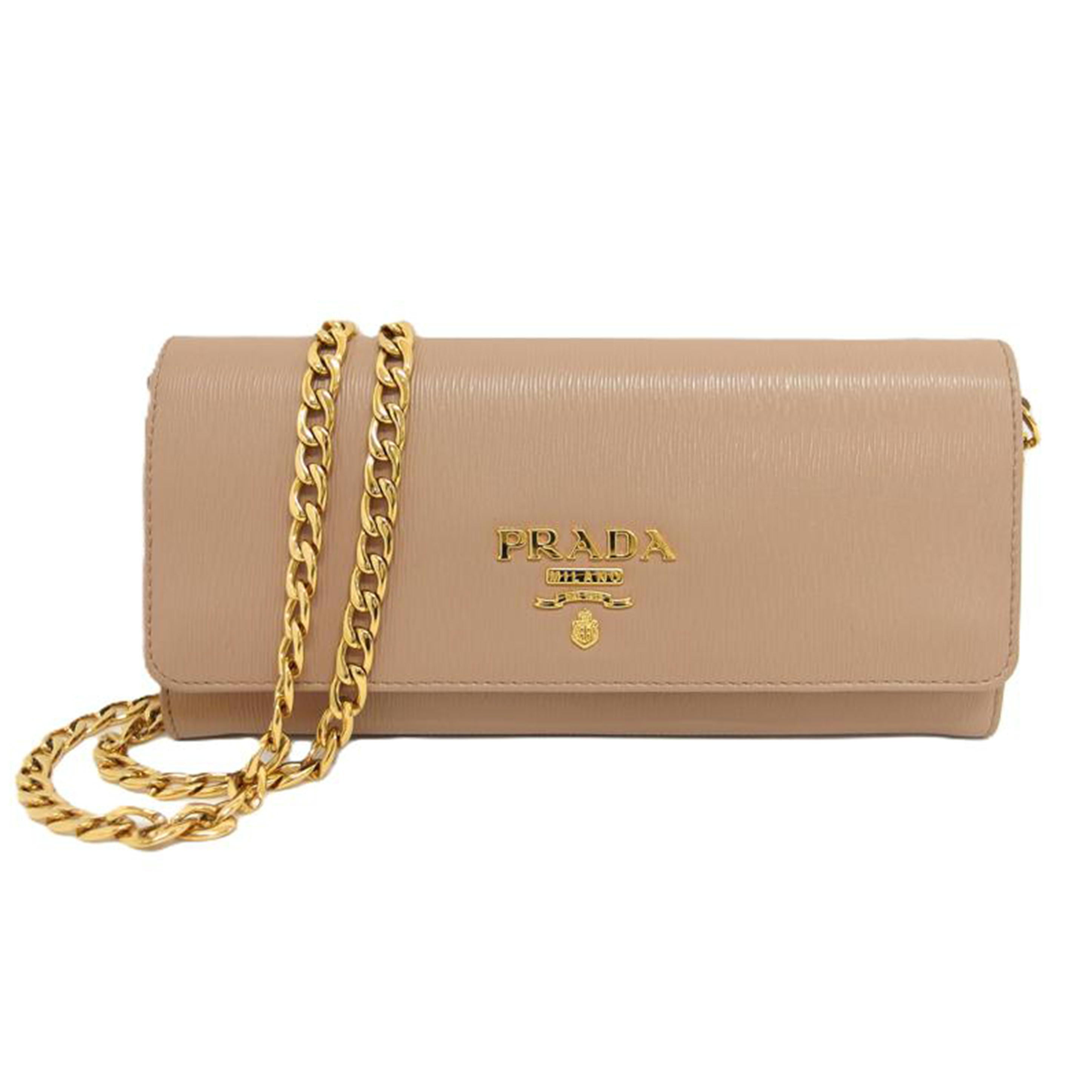 PRADA/サフィアーノ/チェーンウォレットショルダー /1MT290//236/Bランク/04