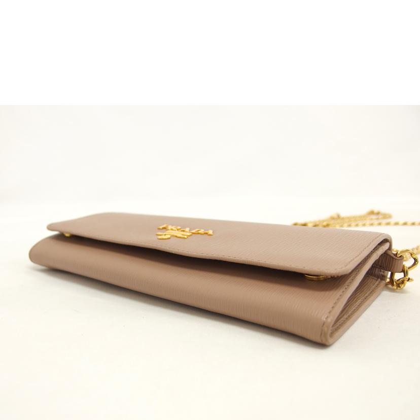 PRADA/サフィアーノ/チェーンウォレットショルダー /1MT290//236/Bランク/04