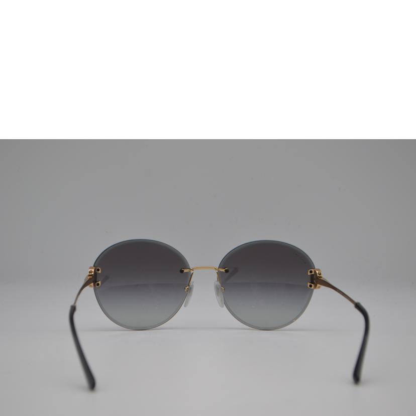 BVLGARI ブルガリ/ブルガリブルガリラインストーンサングラス/6091-B//2014/8G 61□17/Bランク/89