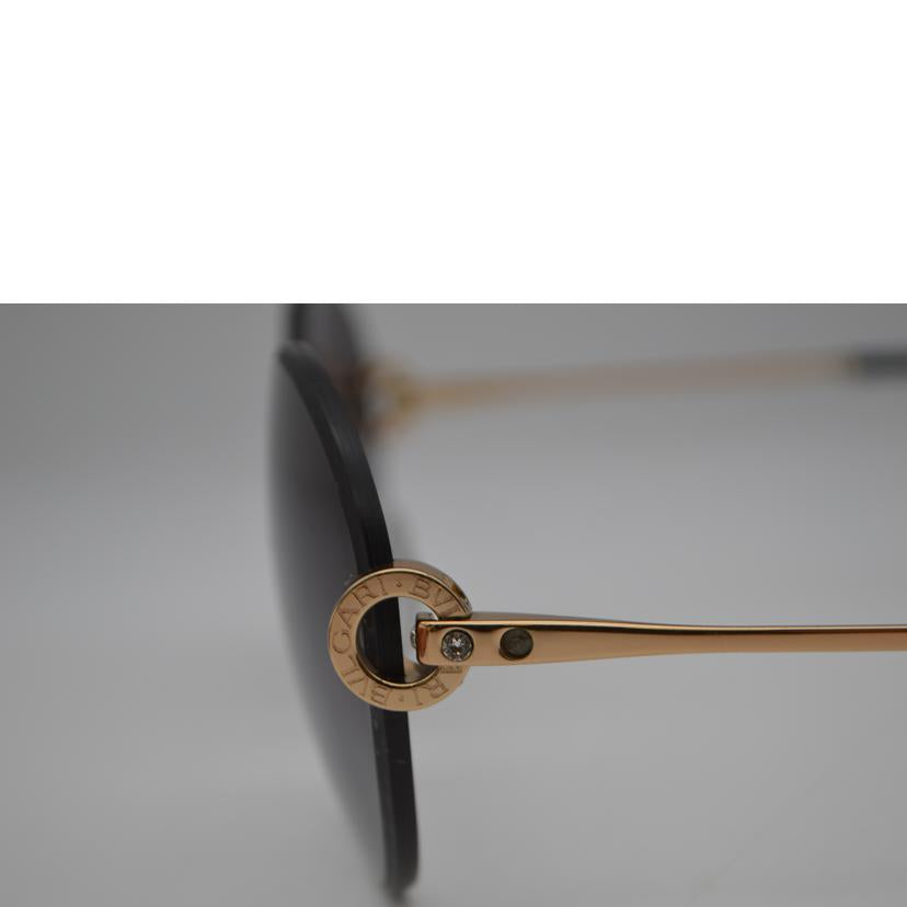 BVLGARI ブルガリ/ブルガリブルガリラインストーンサングラス/6091-B//2014/8G 61□17/Bランク/89