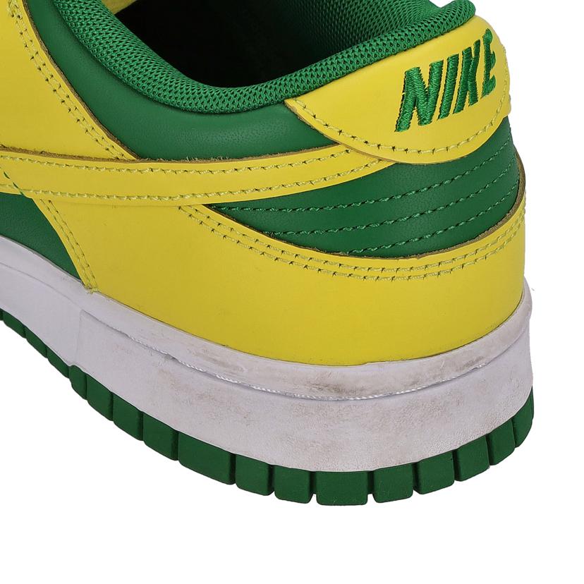 NIKE ナイキ/ダンク ロー レトロ "リバースブラジル"/DV0833-300//00196153295643/ABランク/85