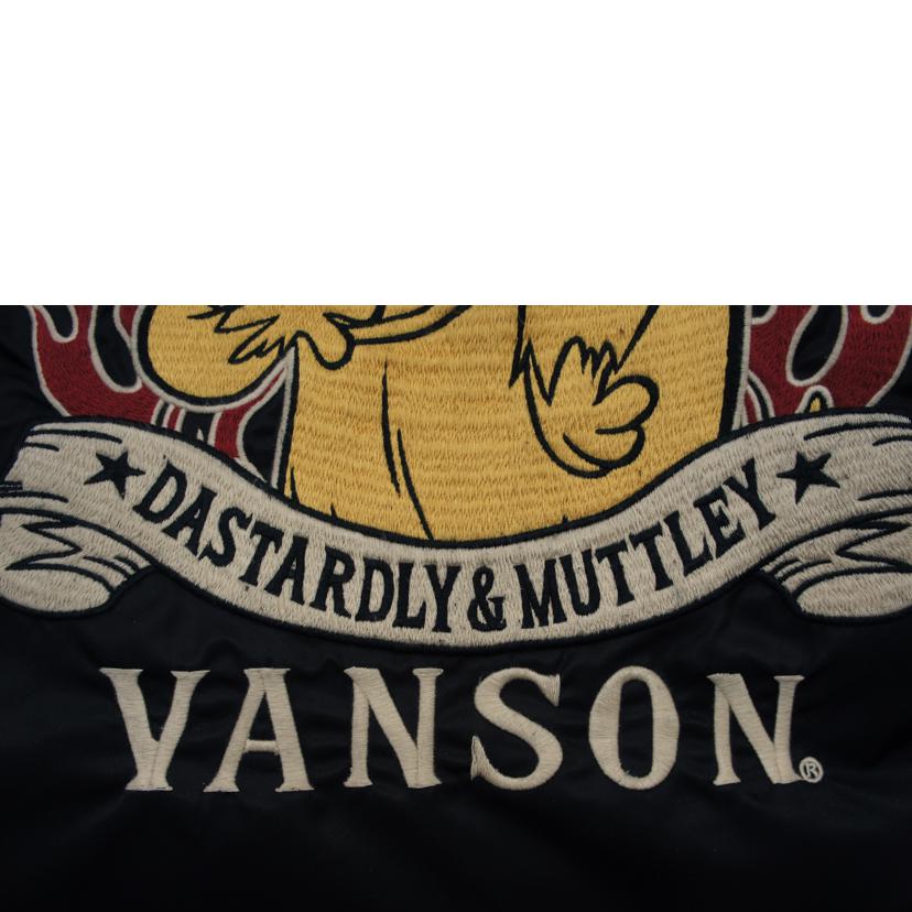 VANSON バンソン/N-3B ケンケン フライトジャケット/L/ブラック//Bランク/01